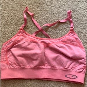 Champion pink/orange sports bra